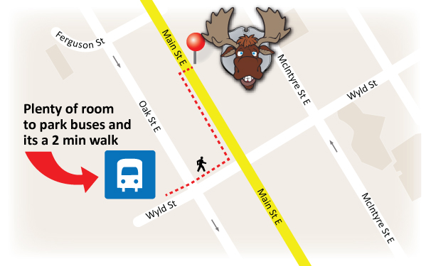 Bus Parking for the Moose